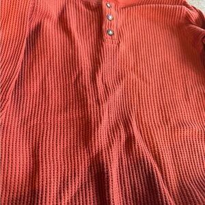 Gymboree Red Knit Button-Up Shirt